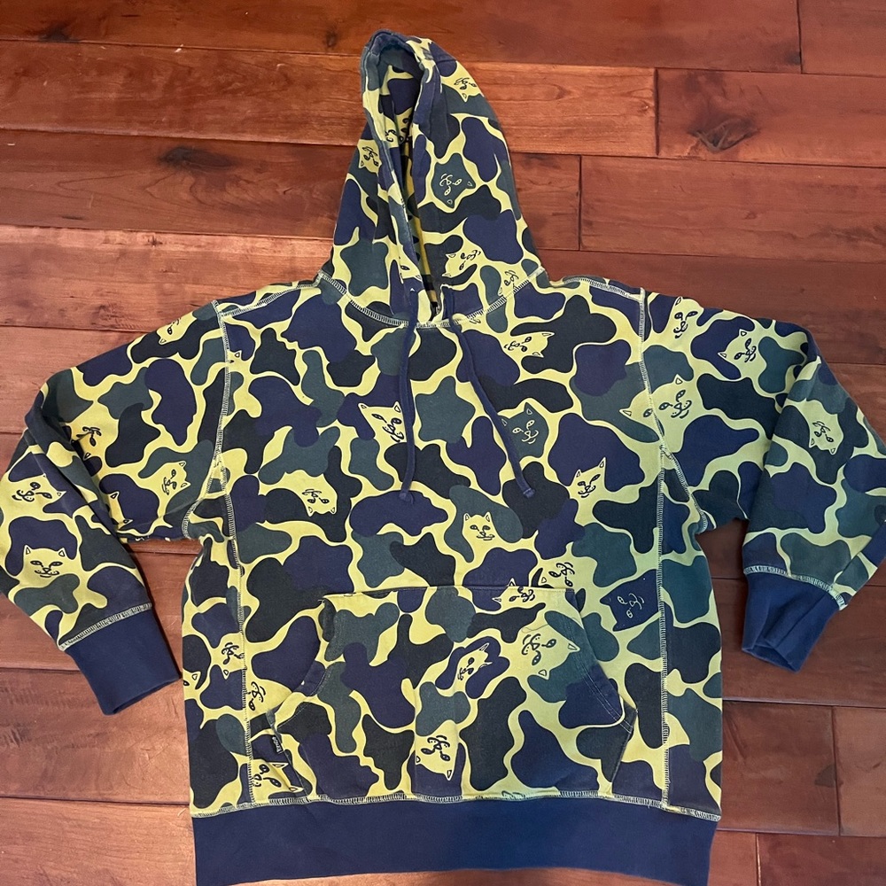 RipnDip Camo Cat Hoodie